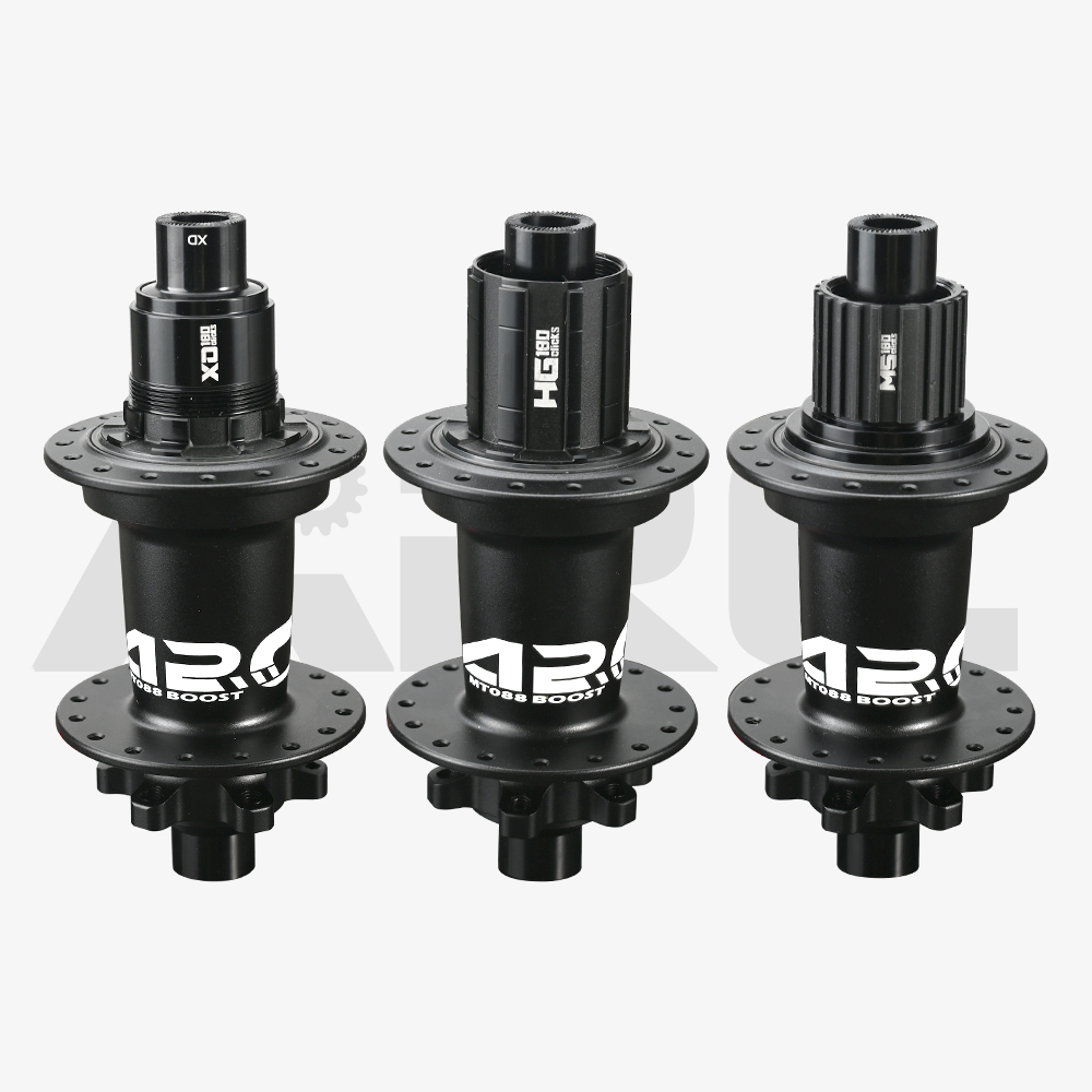 ARC 2025 New Arrival MT088F/R Boost Hub15x110 12x148 10x141 Super Loud 32H HG 11/12S 180 Clicks AM/XC/Enduro MTB Bike Hubs Bicycle Hub