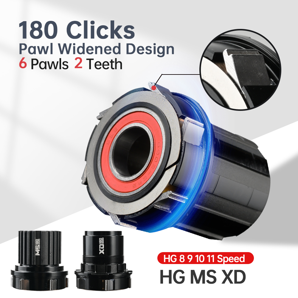 ARC 2025 New Arrival MT088F/R Boost Hub15x110 12x148 10x141 Super Loud 32H HG 11/12S 180 Clicks AM/XC/Enduro MTB Bike Hubs Bicycle Hub