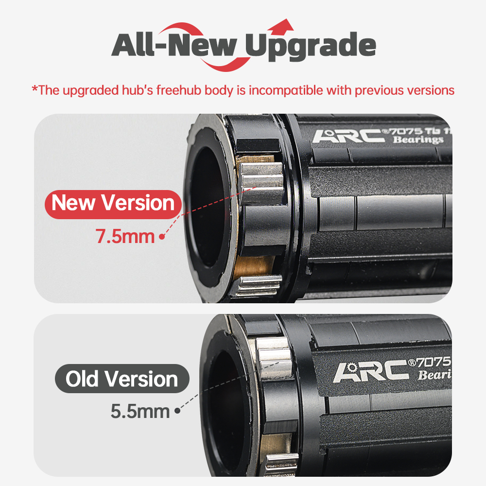 ARC Best Sale MT009F/R MTB Hub 28H / 32H / 36H Black Color BIke Bicycle Hub Micro Spline Front Hub 9x100 15x100 Rear Hub 10x135 12x142 Shimano 8-12V / XDR 12V
