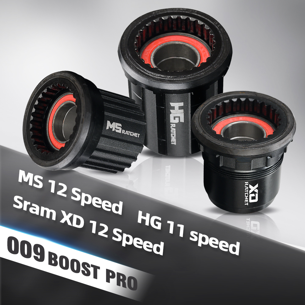 ARC NEW MT009F/R PRO BOOST HG/MS/XD 12S Matte Black Front MTB Hubs Rear Bike Hub Ratchet 80t High End 15x110 12x148 10x141 32h Mountain Bicycle Disc Brake Hubs