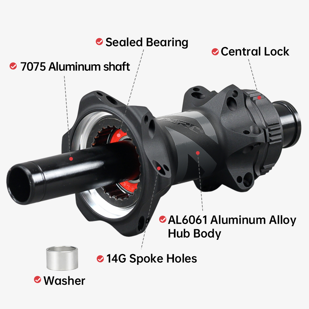 Ratchet 36T/54T Factory Wholesale Bike Parts 12x100 /142 24/24 Holes Super Light Gravel Bicycle Hub Alloy Road Disc Brake Hubs