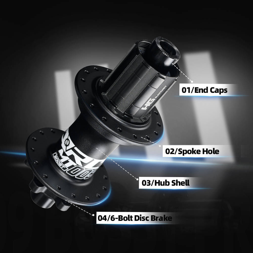 ARC NEW MT009F/R PRO BOOST HG/MS/XD 12S Matte Black Front MTB Hubs Rear Bike Hub Ratchet 80t High End 15x110 12x148 10x141 32h Mountain Bicycle Disc Brake Hubs