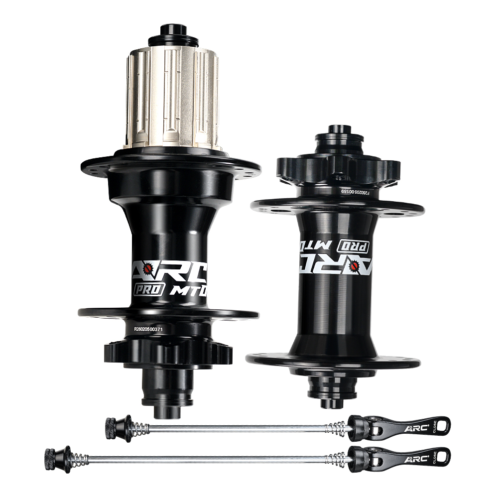 ARC MT-001F/R PRO 32h E-bike Hub ARC 2026 New Arrival Black Alloy MTB Bearings Hub Quick Release Mountain Front Rear Bicycle Hub