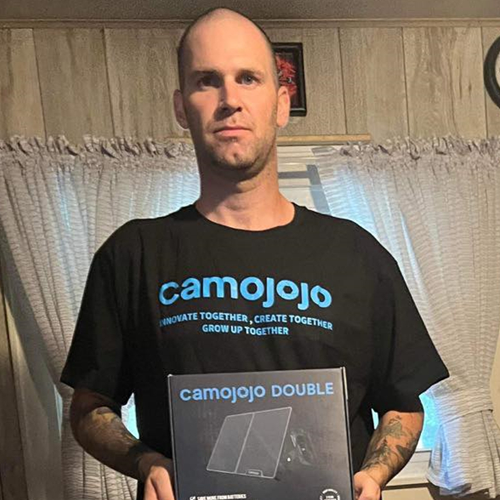 Camojojo Combo - 2 Trace Camera+ 2 Double Solar Panel