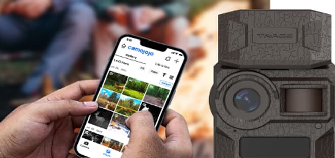 Trail camera that sends pictures to store your phone
