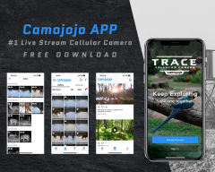 Camojojo Game Camera for Security, Live Stream, Video Free