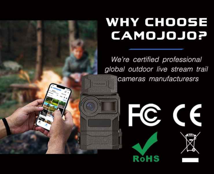 Reliable Video First Cellular Trail Camera by Camojojo