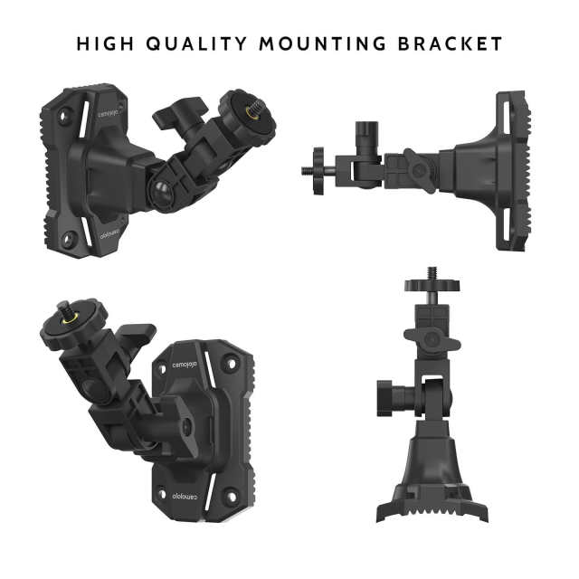 Camojojo Trail Cameras Mounting Bracket with 360° Rotating Adjustable Holder