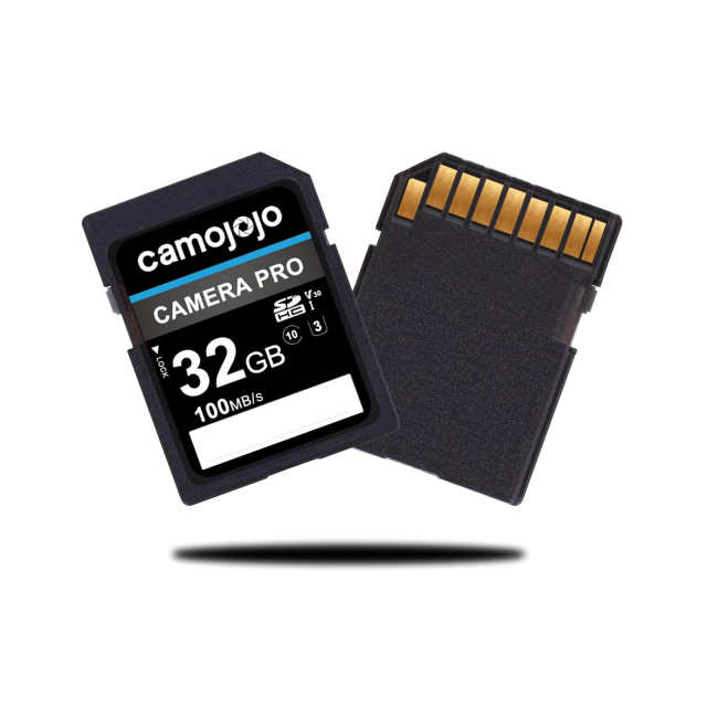 Camojojo 32GB Camera PRO Memory Card with Read Speed up to 100% MB/s
