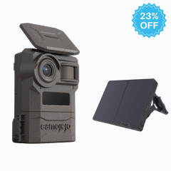 Camojojo Double Solar Panel + Cellular Trail Camera