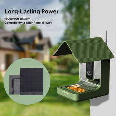 4K Smart Bird Feeder with Camera - AI-Powered Bird Identify