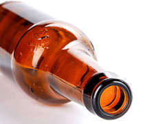 Glass Beer Bottle Amber 330ml 250g