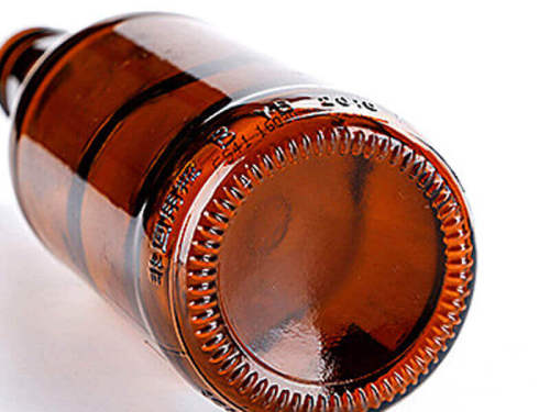 Glass Beer Bottle Amber 330ml 250g