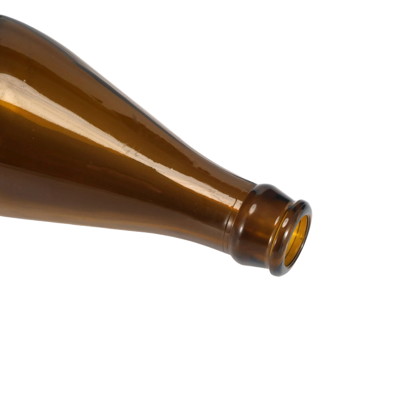 Glass Beer Bottle Amber 450ml 355g