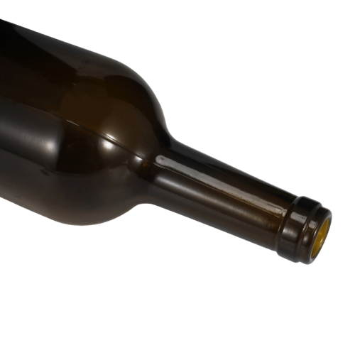 Glass Wine Bottle Amber 750ml 635g