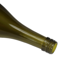 Glass Wine Bottle Antique Green 750ml 410g