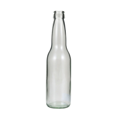 Glass Beer Bottle flint 330ml 245g