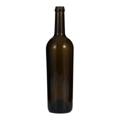 Glass Wine Bottle Amber 750ml 635g