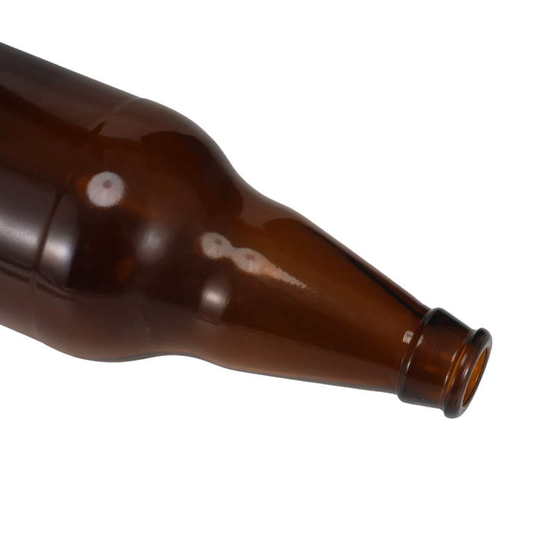 Glass Beer Bottle Amber 500ml 386g