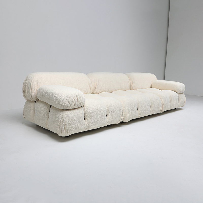 Mario Bellini Camaleonda boucle fabric sofa