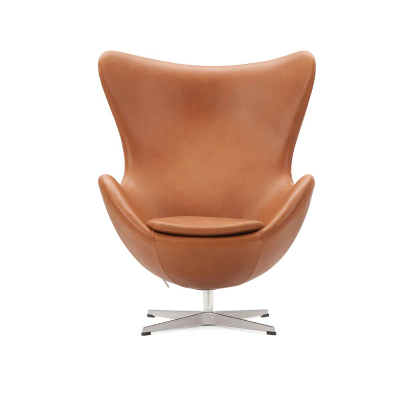 Egg chair (leather)by Arne Jacobsen