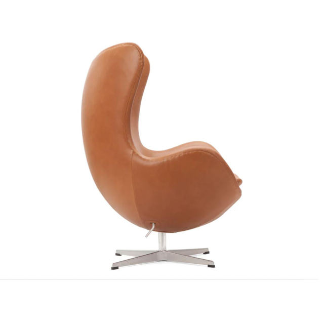 Egg chair (leather)by Arne Jacobsen