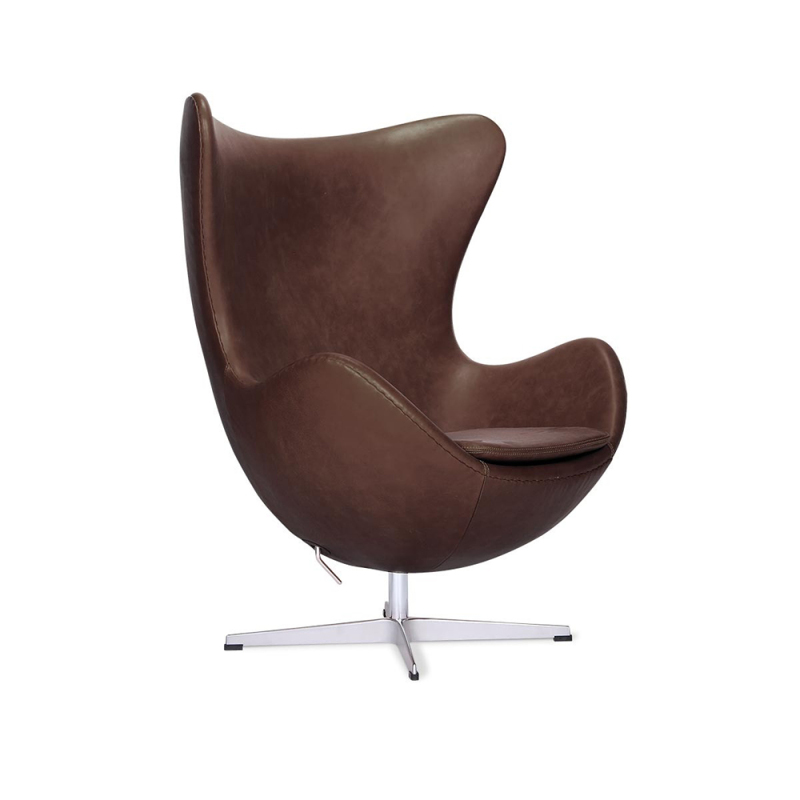 Egg chair (leather)by Arne Jacobsen