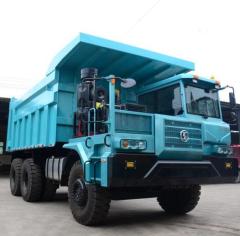 100T load, 6x4 mining dump truck/tipper truck, Cummins+Allison
