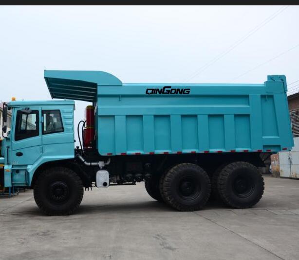 100T load, 6x4 mining dump truck/tipper truck, Cummins+Allison