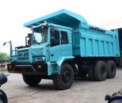 100T load, 6x4 mining dump truck/tipper truck, Cum...