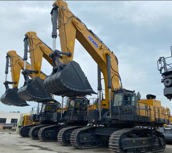 XE1250, Mining Excavator, Hydraulic crawler excavator 120T