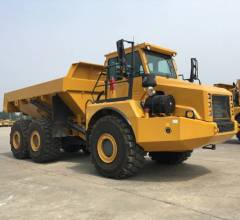 6x6 Articulated dump truck, 40T load