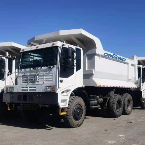 6X4 Mining Dump Truck, 90T load, Cummins 420hp engine