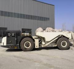Under-ground dump truck, 20T load.