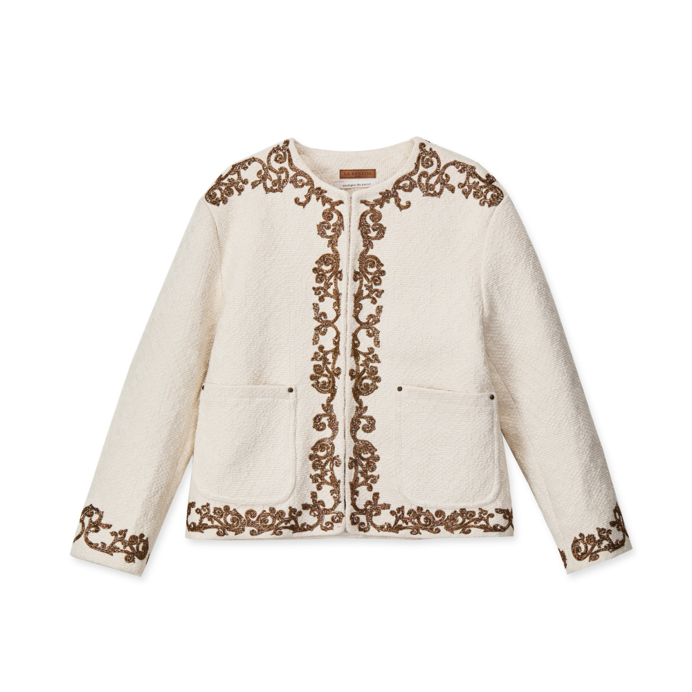 Tweed Beading Jacket