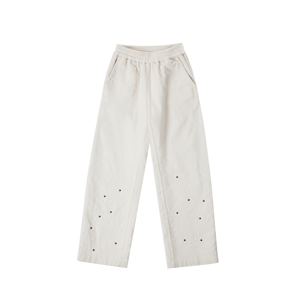 Needlework Wool Pants