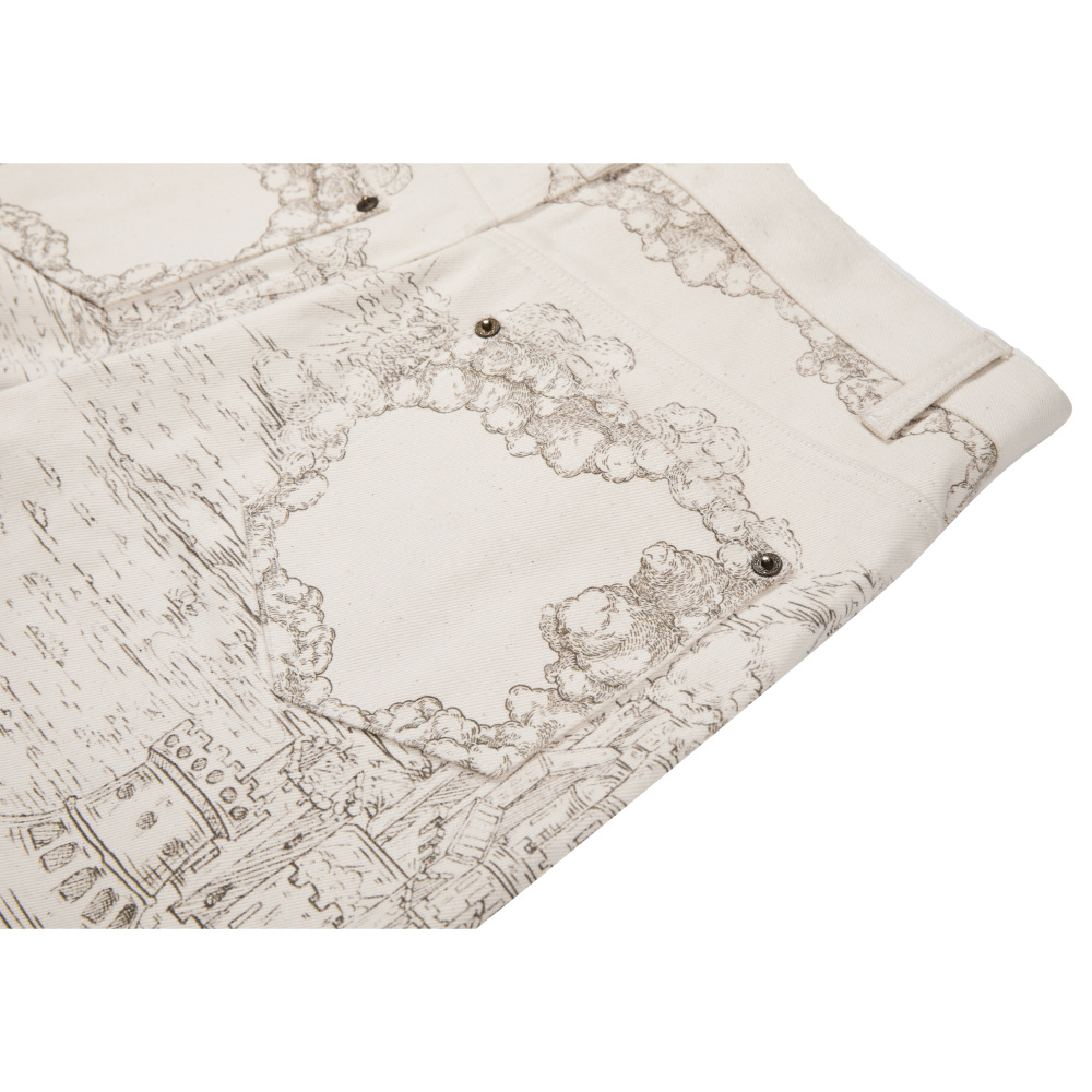 War Patterned Jeans