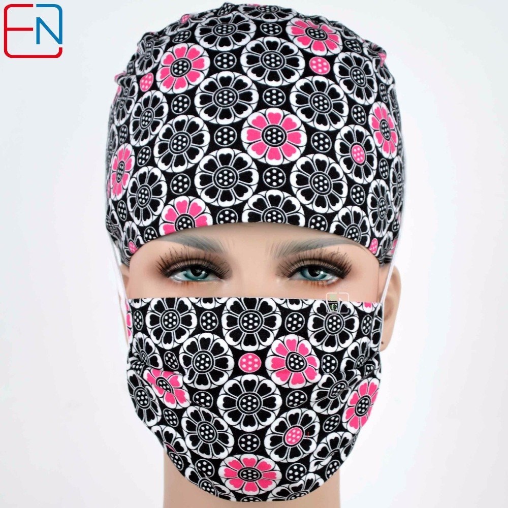 surgical caps in black,limited edtion