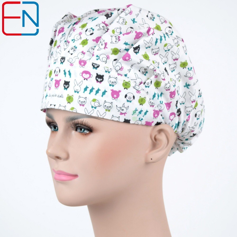Medical bouffant caps for dotors and nurses