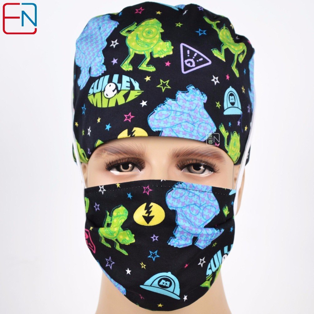 unisex surgical hats Mike and Sulley