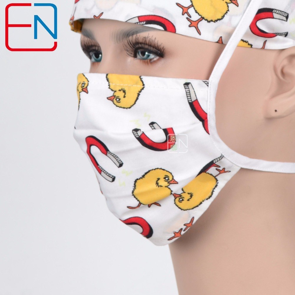 chicken UU ,women surgical caps in white thin material,medical caps