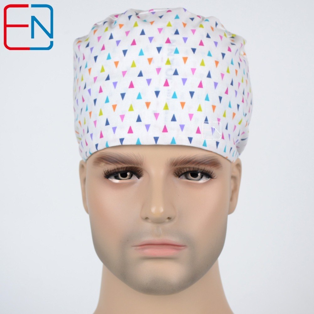 unisex  Surgical caps for doctors and nurses 100% cotton medical  Cap and short hair only