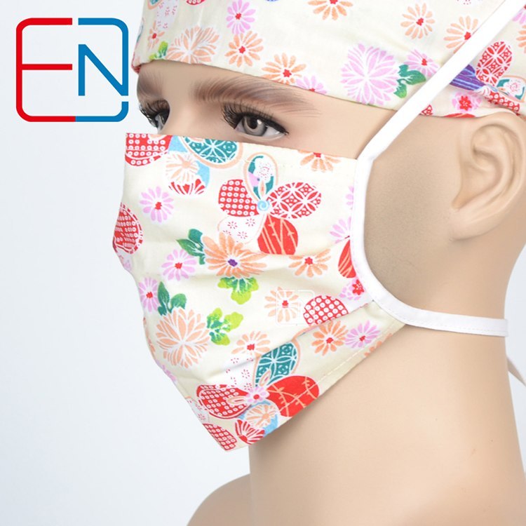 unisex surgical hats  Jungle Life 03