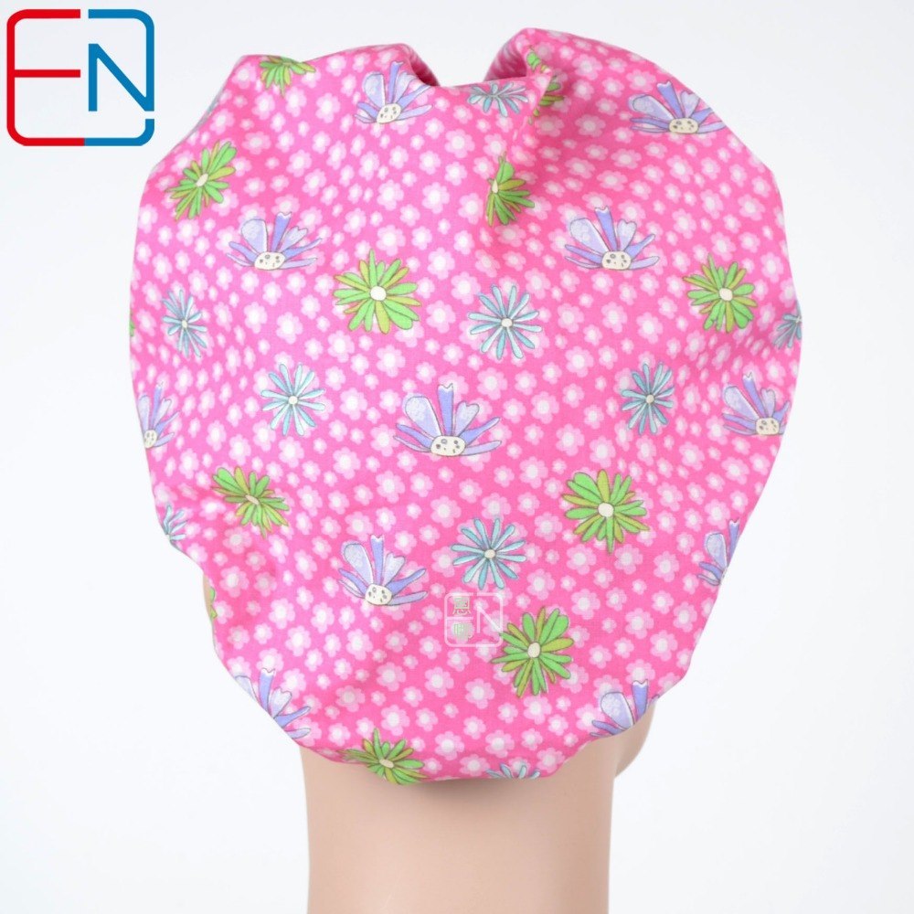 Surgical bouffant caps for women