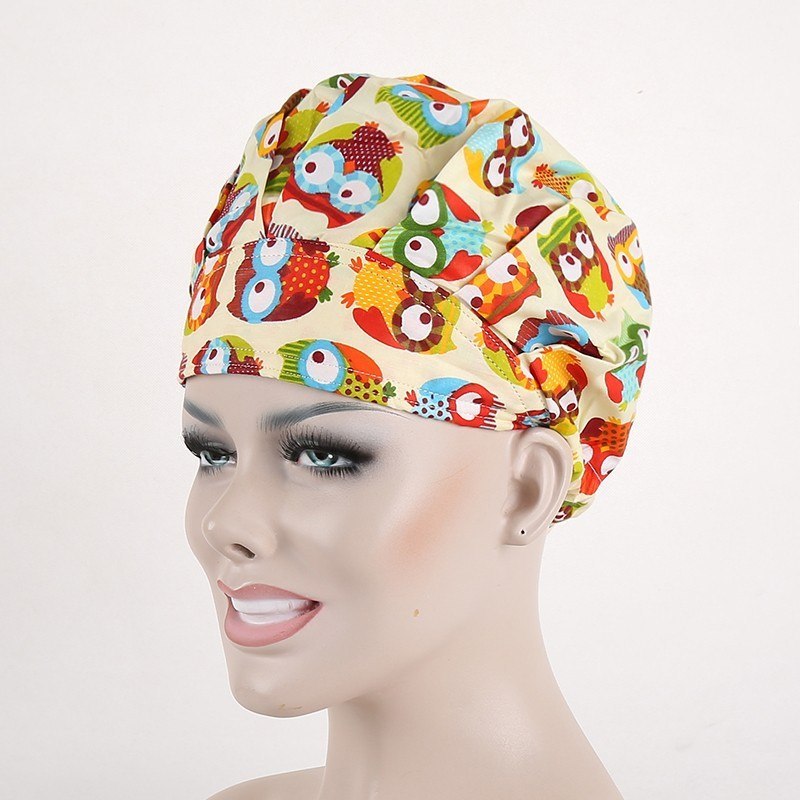 one size adjustable medical bouffant caps  surgical caps