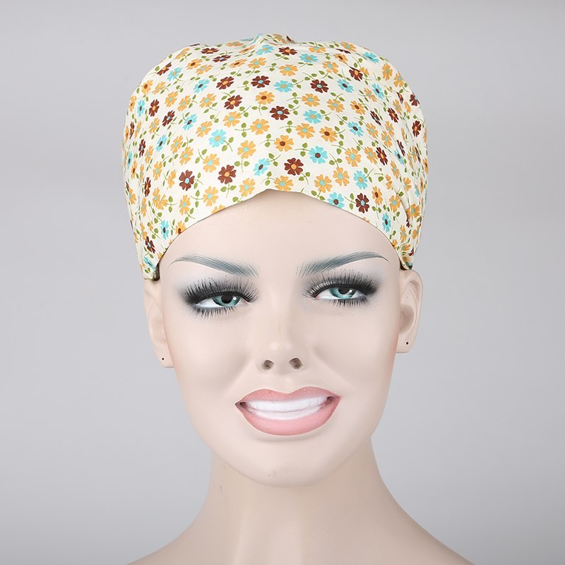 surgical scrub caps ,lab caps,skull caps WITH SWEATBANDS in yellow