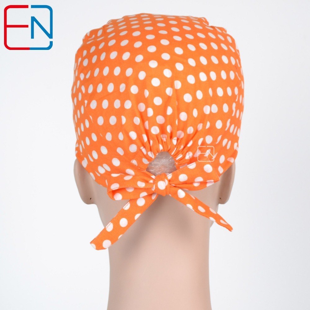 New  long hair surgical cap  for long hair doctors and nurses 100% cotton mei yi