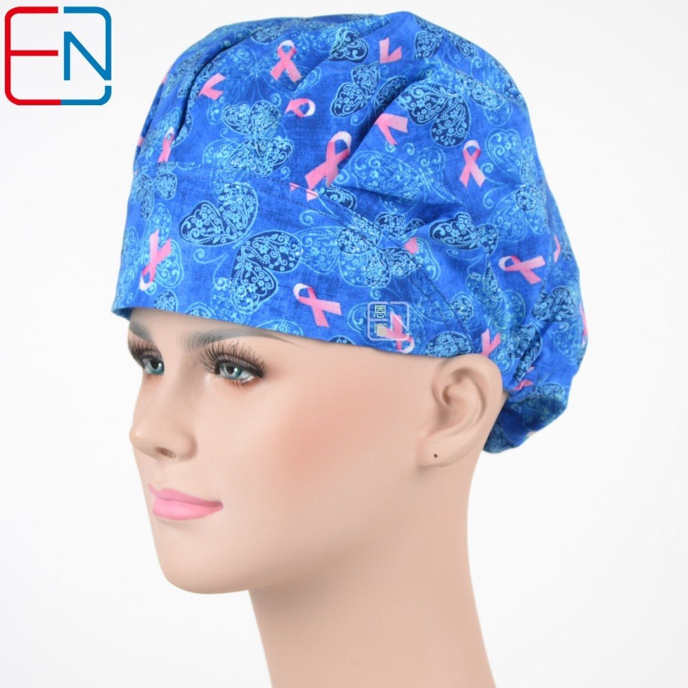 Matin Women Bouffant Surgical Scrub Medical Chemo Hat/Cap Huo lie niao
