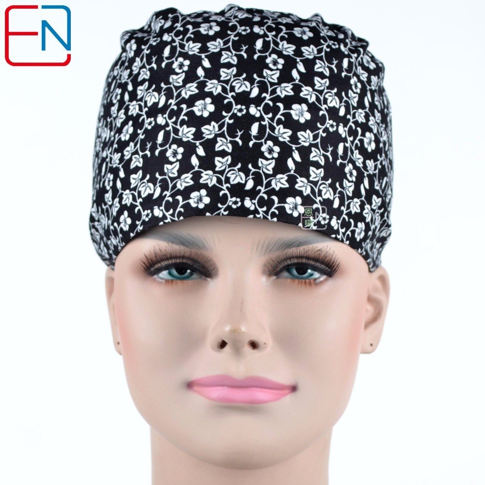 hennar long hair surgical cap  for long hair doctors and nurses 100% cotton free shipping