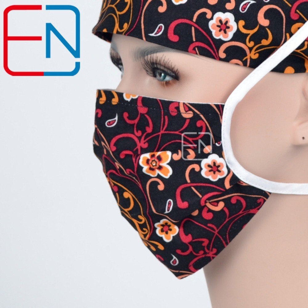 NEW Matin surgical caps for long hair doctor caps and nurses caps 100% cotton shu ke